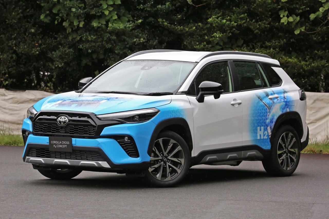Der Prototyp Corolla Cross Hydrogen Concept zeigt: Toyota fährt auf mehreren Routen zum Ziel null Emissionen